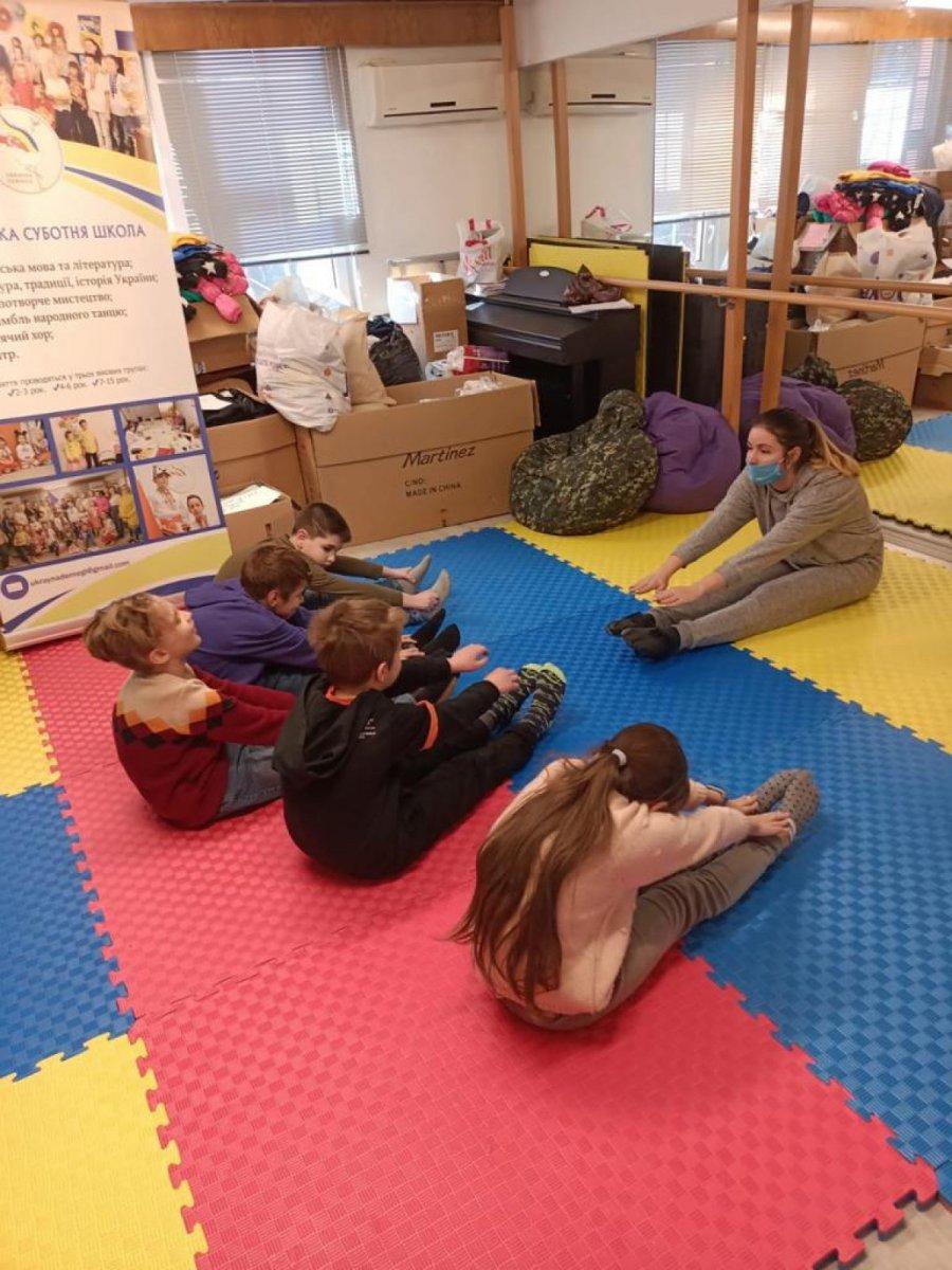 Ukraynalı çocuklar Türkçe öğreniyor