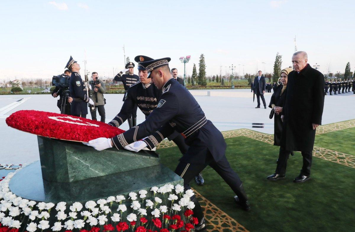 Cumhurbaşkanı Erdoğan Özbekistan'a gitti