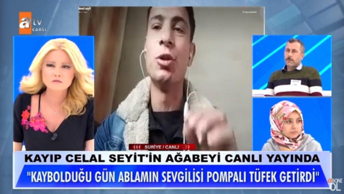 Müge Anlı'dan Suriyeli konuğa: Tüfeğe meraklıysan gidip ülkeni korusaydın