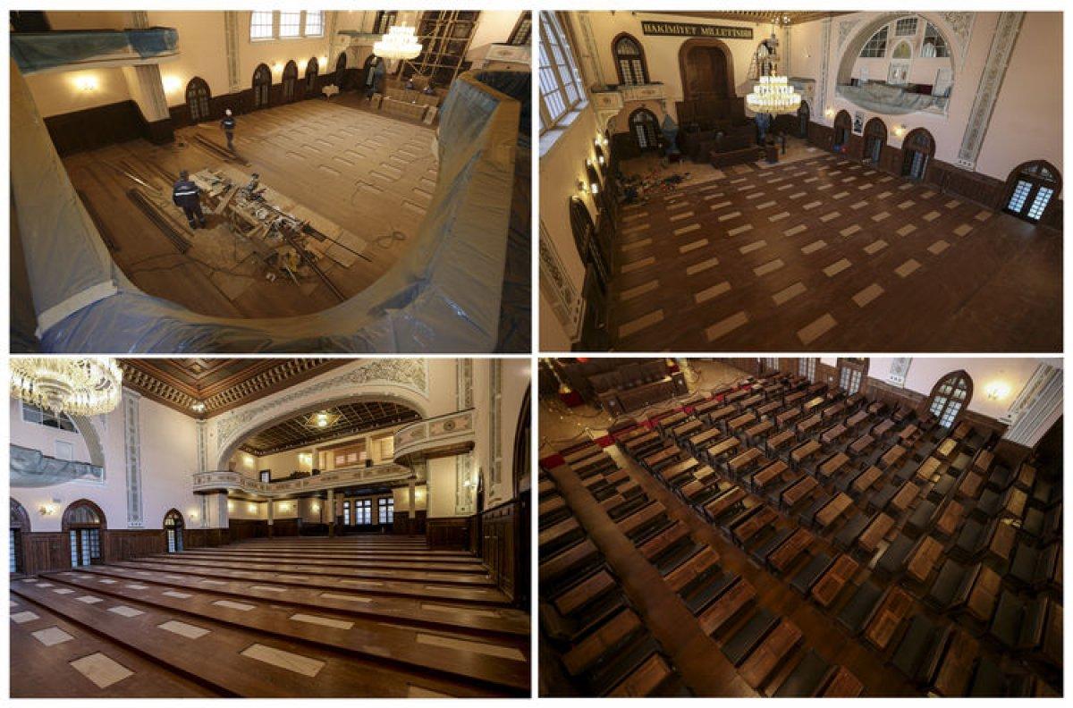 Atatürk'ün Riyaset Divanı restore edilerek, ziyarete açıldı