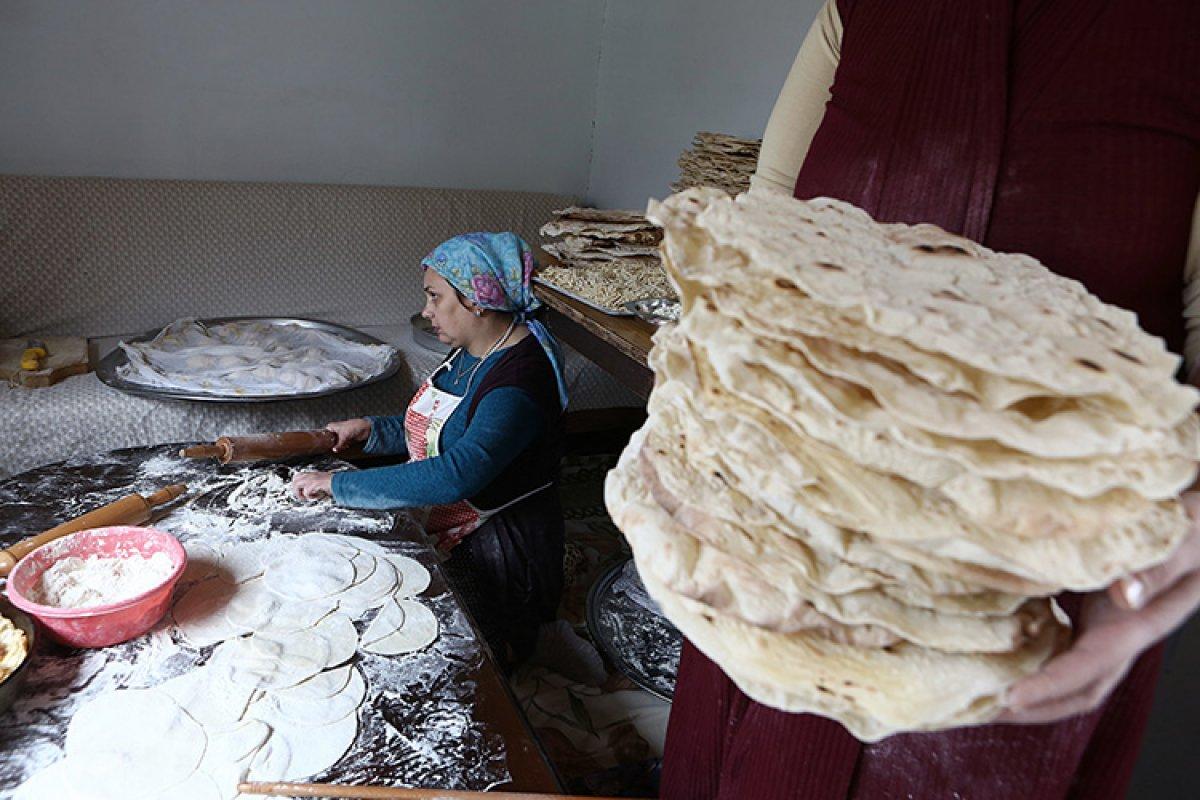 Karadeniz'de kadınların 'Ramazan imecesi' başladı