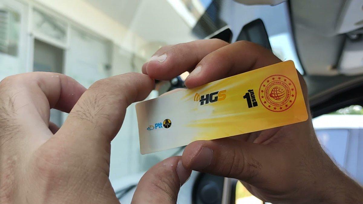 HGS etiketi nereye ve nasıl yapıştırılır 2022