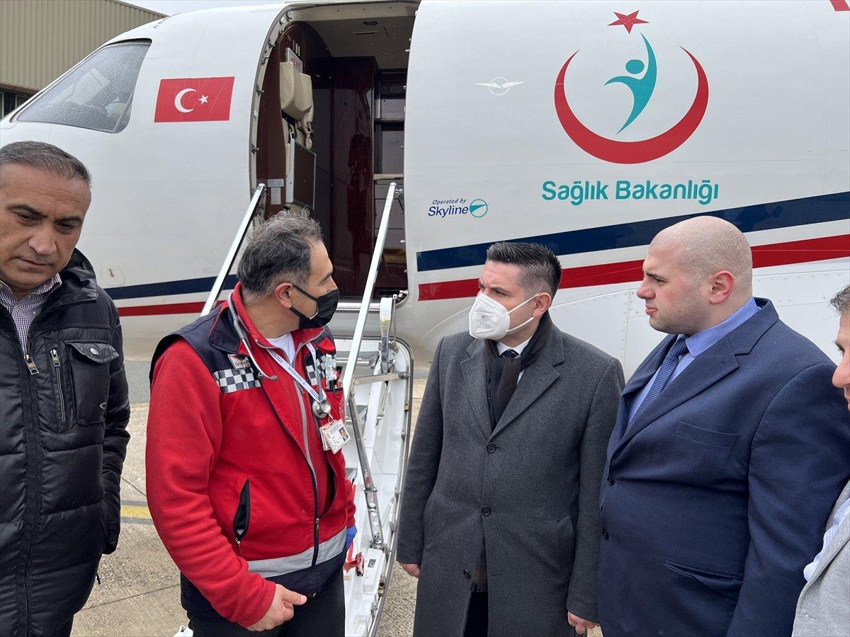 Almanya’da yeterli sağlık hizmeti alamayan hastalar, Türkiye’ye nakledildi