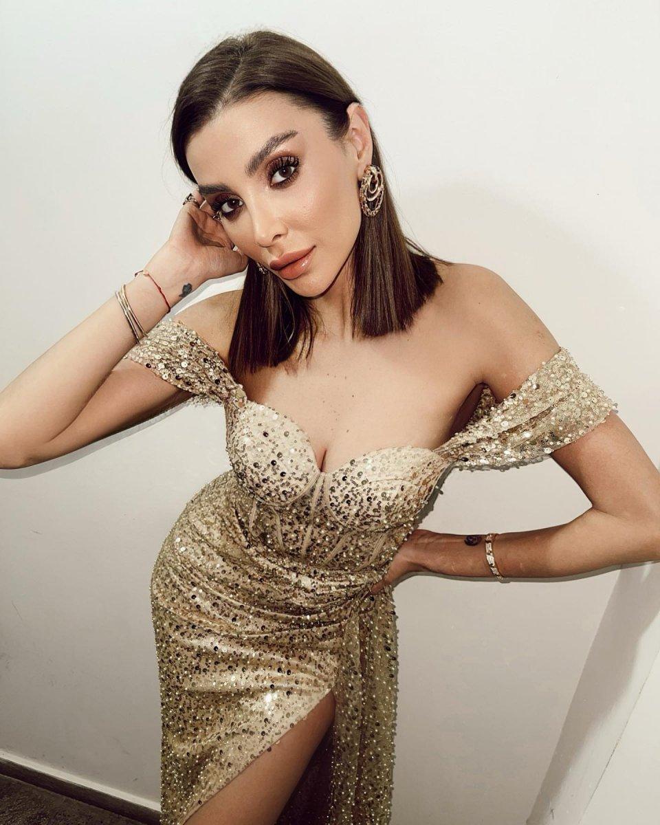 Nazlı Kayı, tektaşını paylaştı