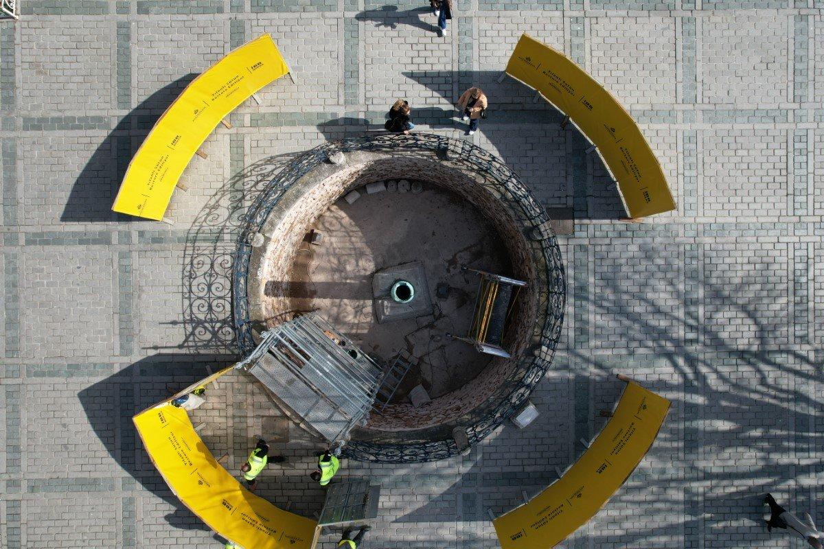 Sultanahmet Meydanı'ndaki Yılanlı Sütun restore ediliyor