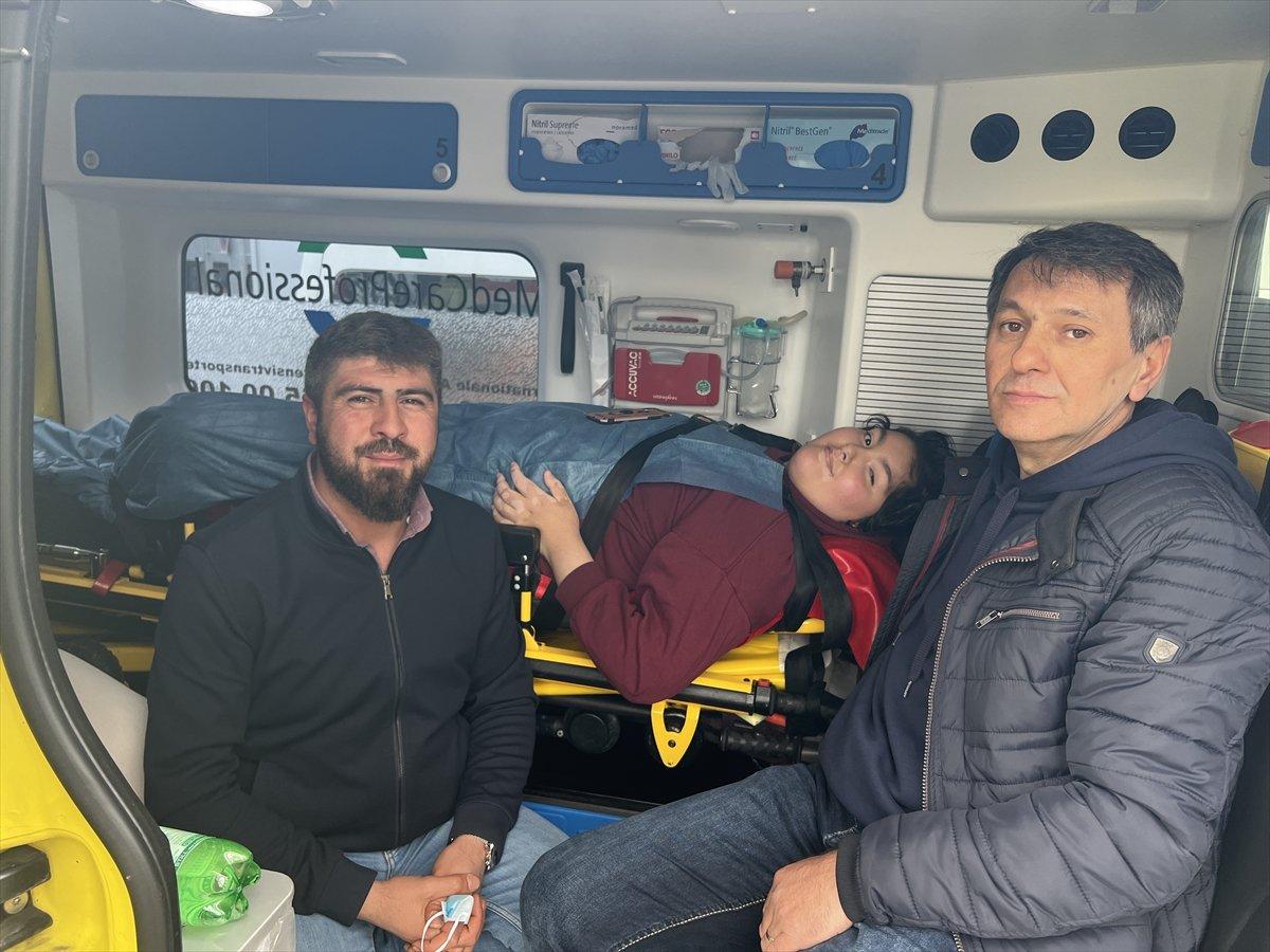 Almanya’da yeterli sağlık hizmeti alamayan hastalar, Türkiye’ye nakledildi