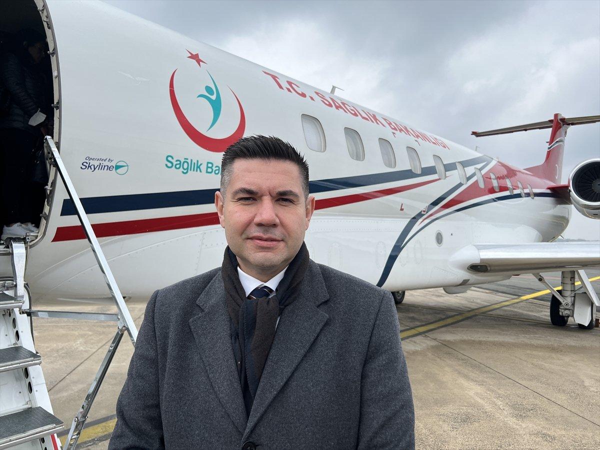 Almanya’da yeterli sağlık hizmeti alamayan hastalar, Türkiye’ye nakledildi