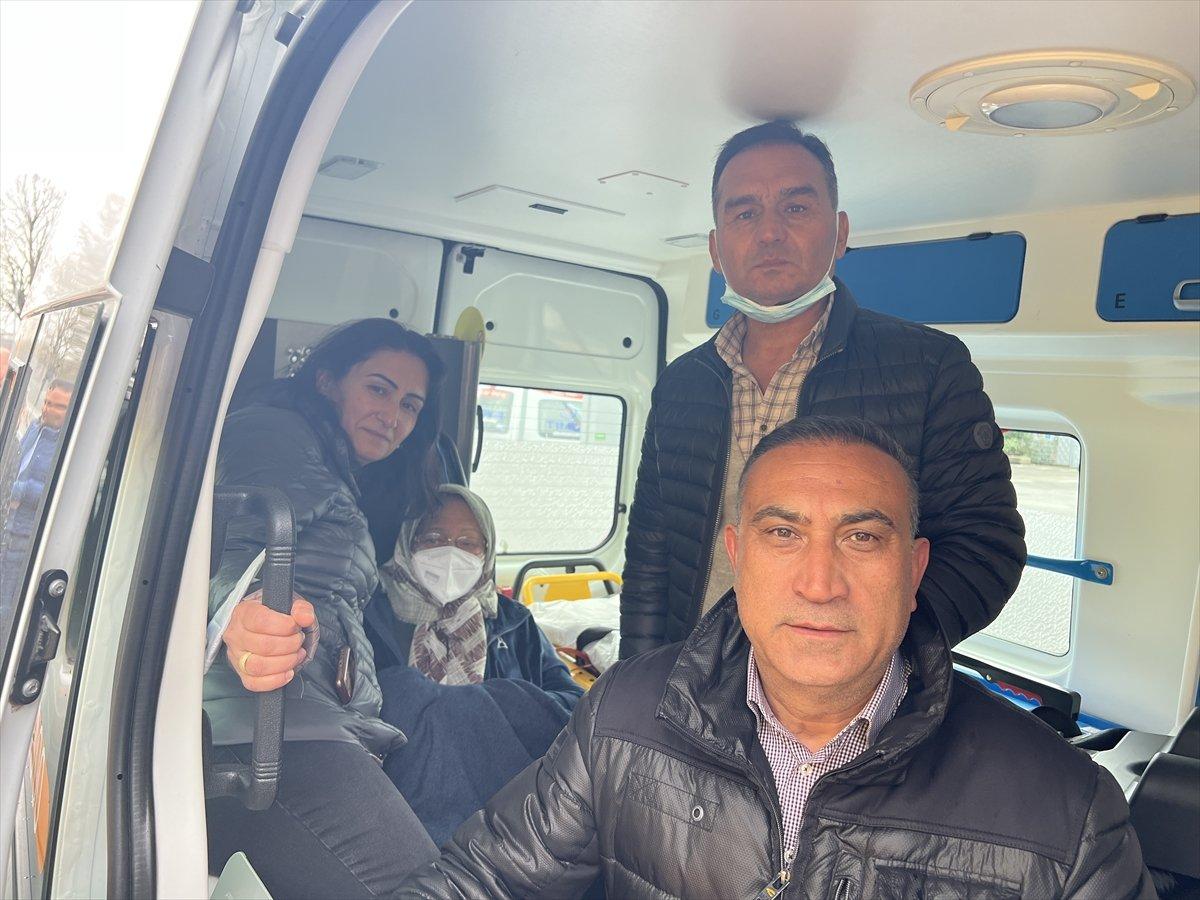 Almanya’da yeterli sağlık hizmeti alamayan hastalar, Türkiye’ye nakledildi