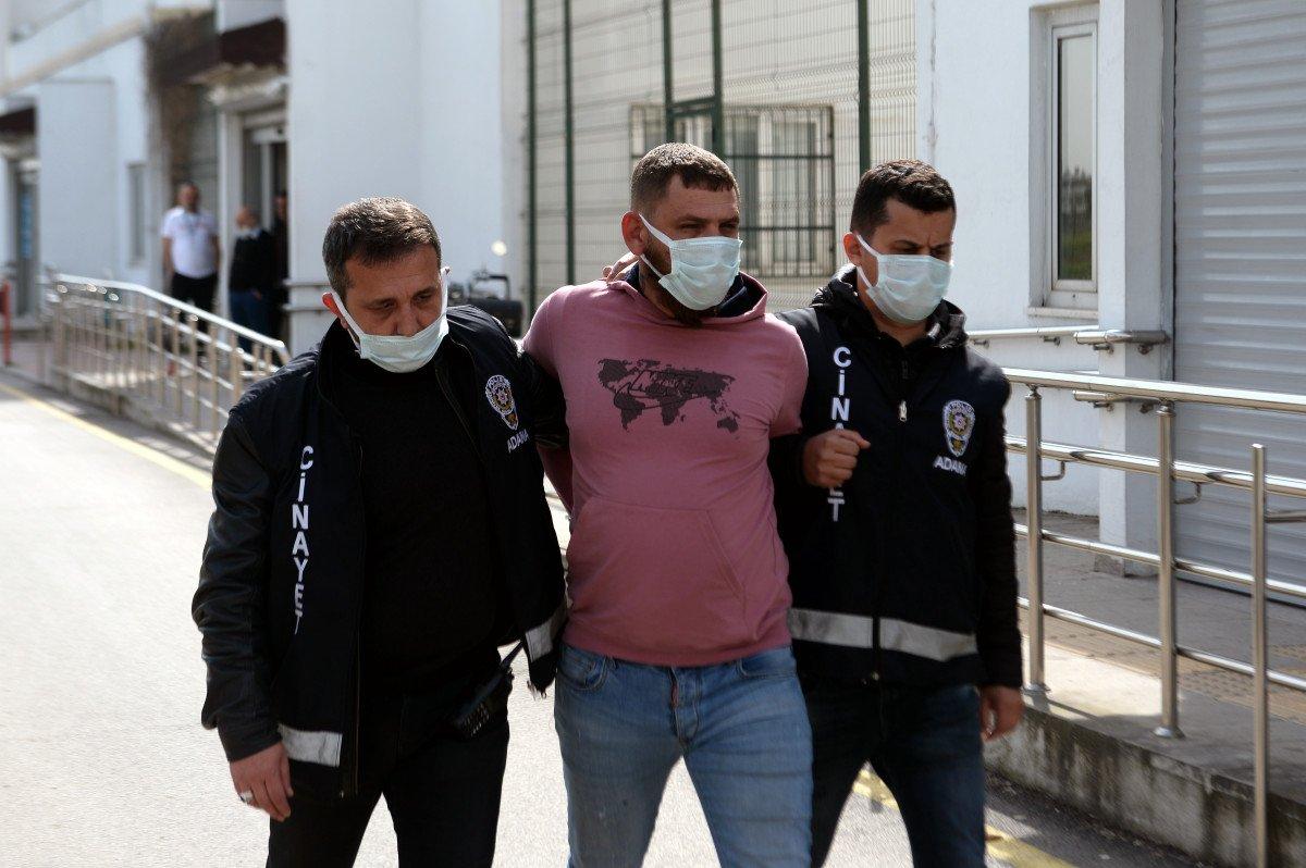 Adana'da eziyet ettiği eşinin sığındığı polis kardeşini vurdu