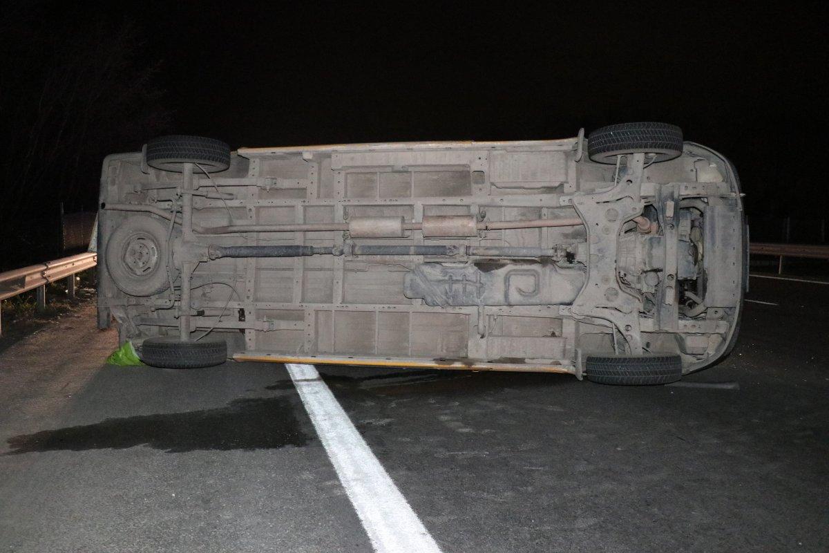 TEM’de feci kaza: 7 yaralı