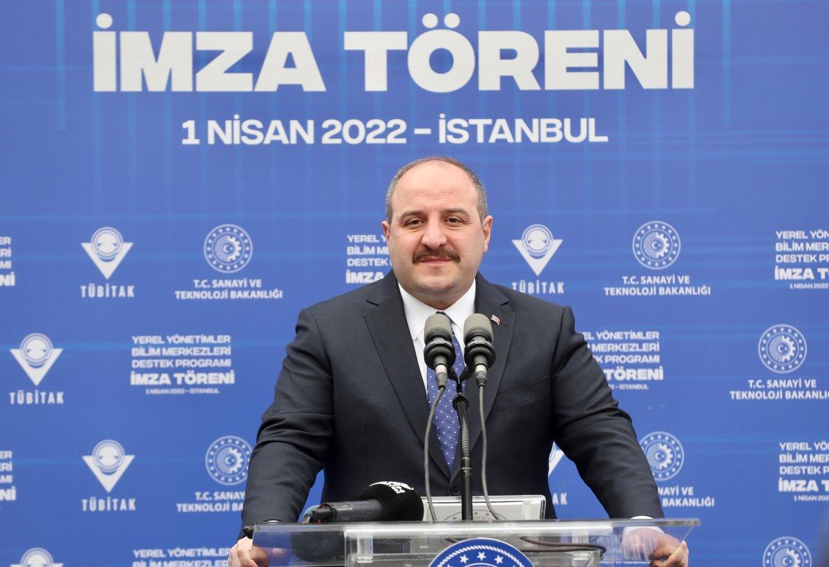 Mustafa Varank: Bilim merkezlerine 4 milyon lira destek vereceğiz