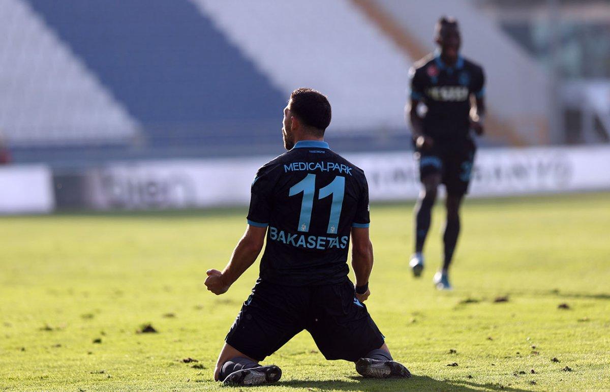 Trabzonspor'da Bakasetas kararı
