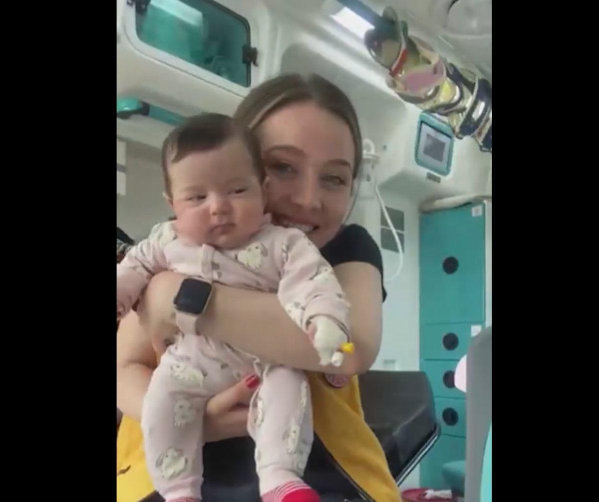 İstanbul'da terk edilen bebeği Acil Tıp Teknikeri emzirdi