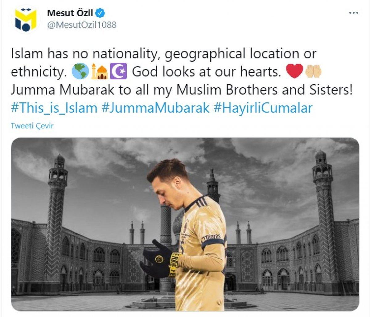 Mesut Özil'den Ramazan mesajı