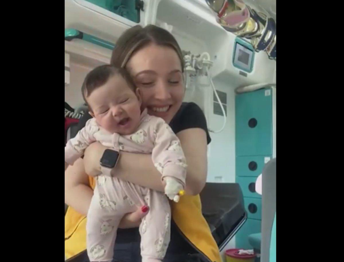 İstanbul'da terk edilen bebeği Acil Tıp Teknikeri emzirdi