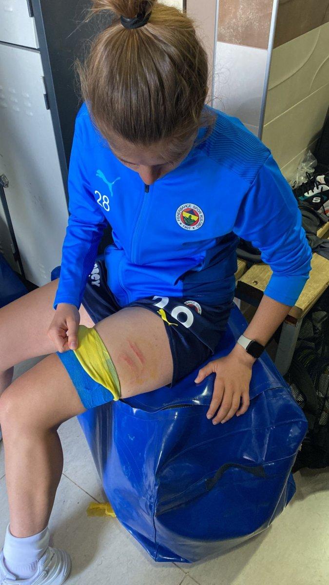 Amed Sportif - Fenerbahçe kadın futbol maçında kavga