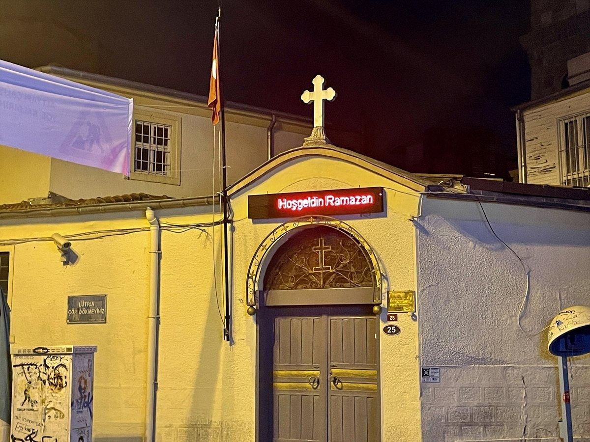 İstanbul'da Ayia Efimia Kilisesi'nden ramazan kutlaması