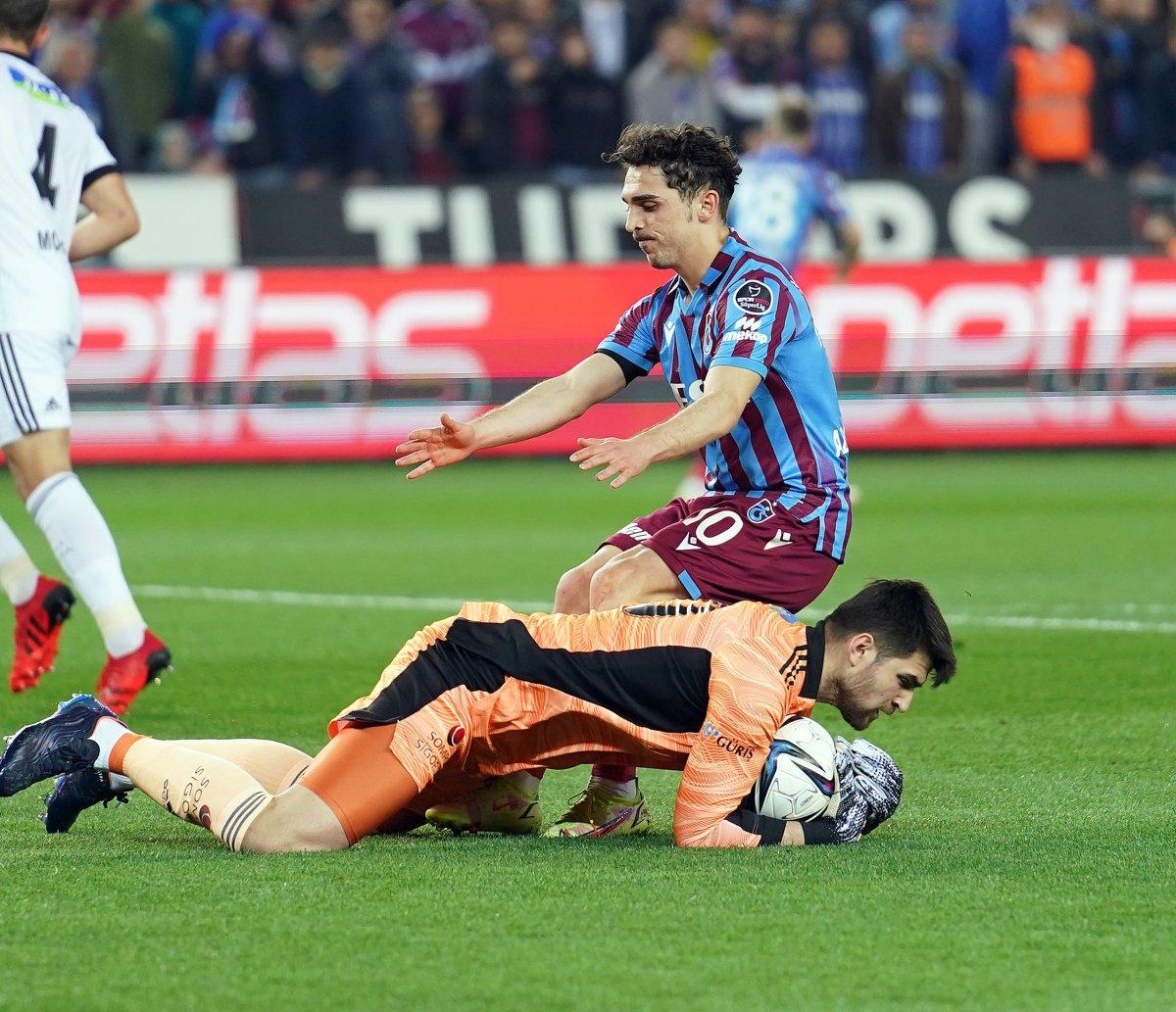 Trabzonspor ile Beşiktaş berabere kaldı