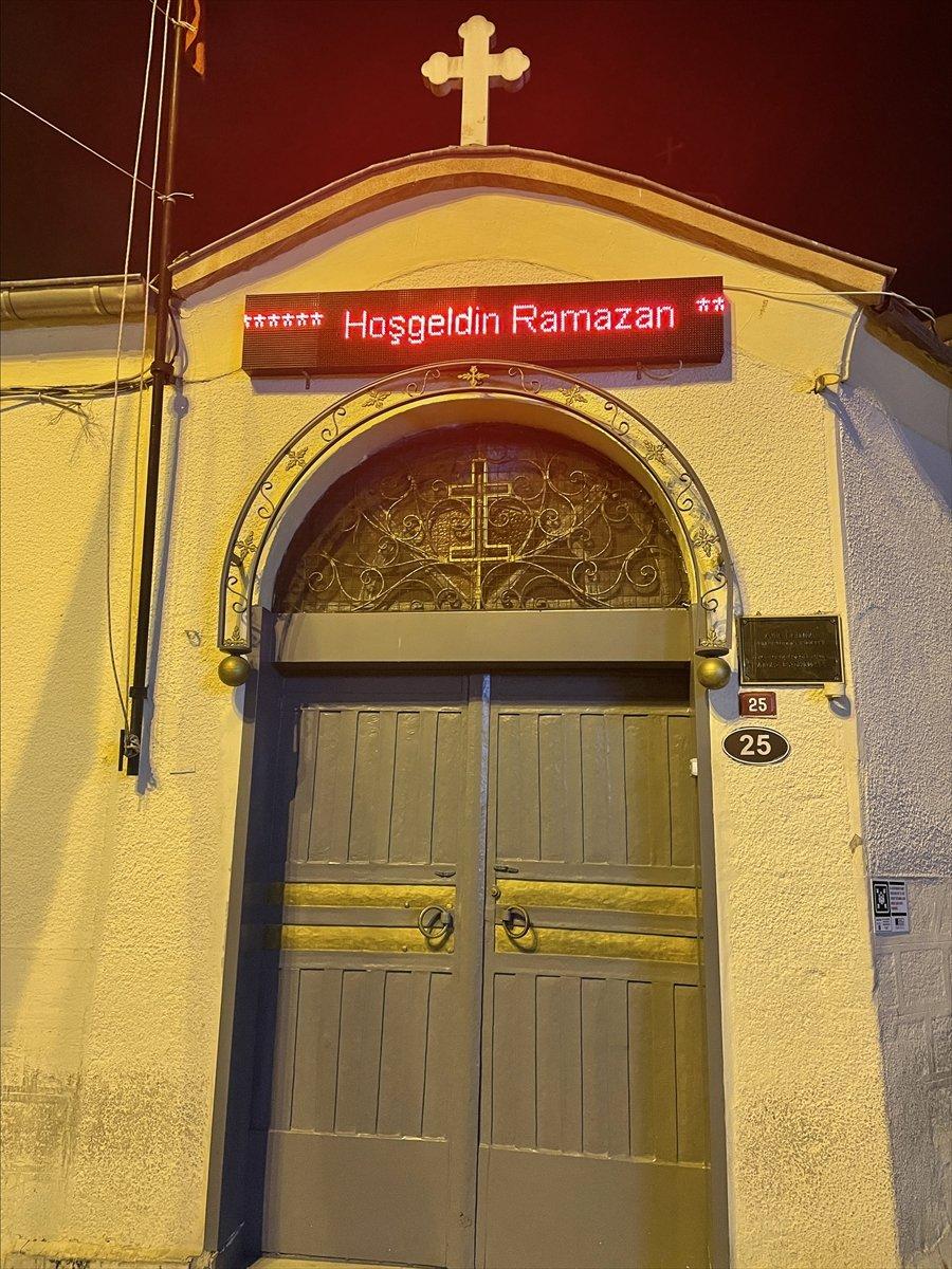 İstanbul'da Ayia Efimia Kilisesi'nden ramazan kutlaması