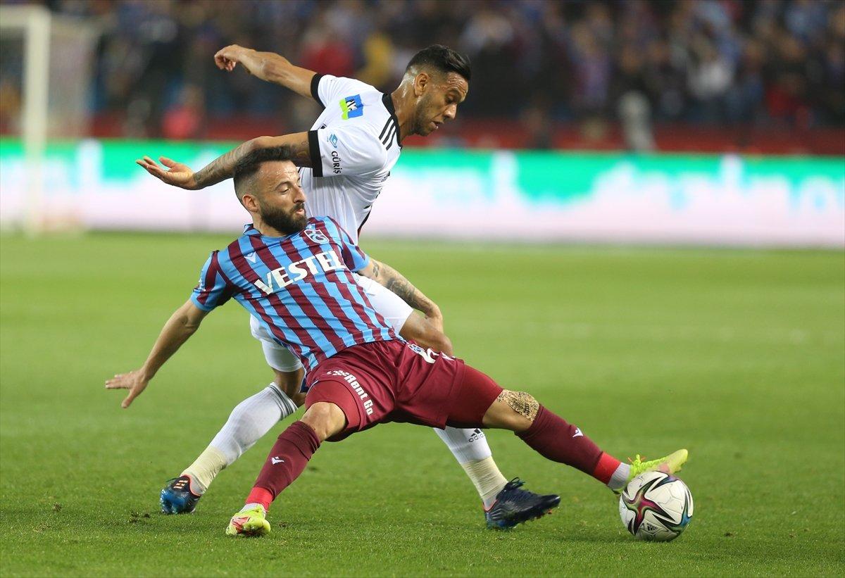Trabzonspor ile Beşiktaş berabere kaldı