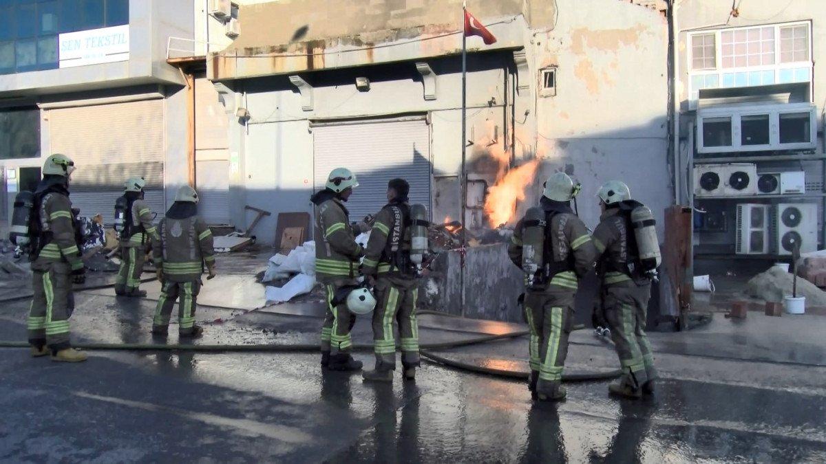 Bağcılar’da doğalgaz borusunda patlama
