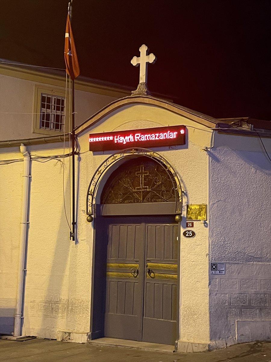 İstanbul'da Ayia Efimia Kilisesi'nden ramazan kutlaması