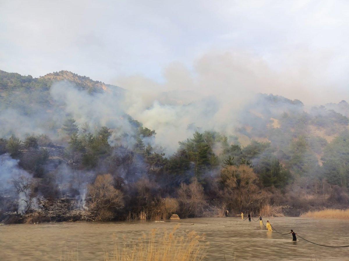 Çorum’daki orman yangını kontrol altına alındı