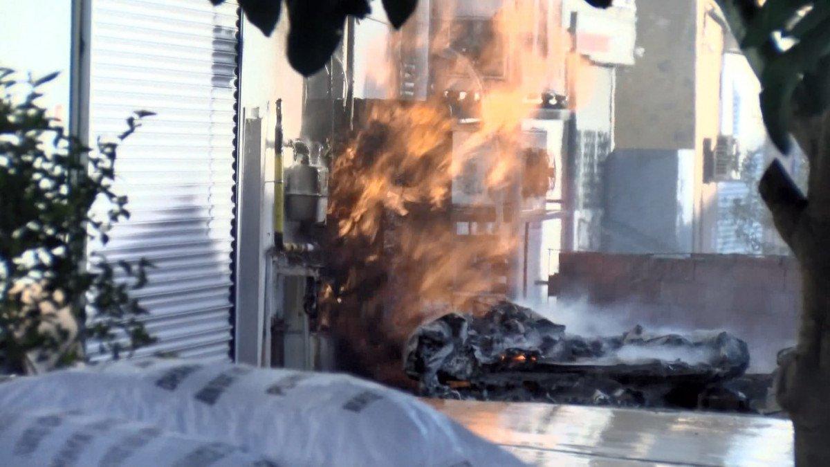 Bağcılar’da doğalgaz borusunda patlama