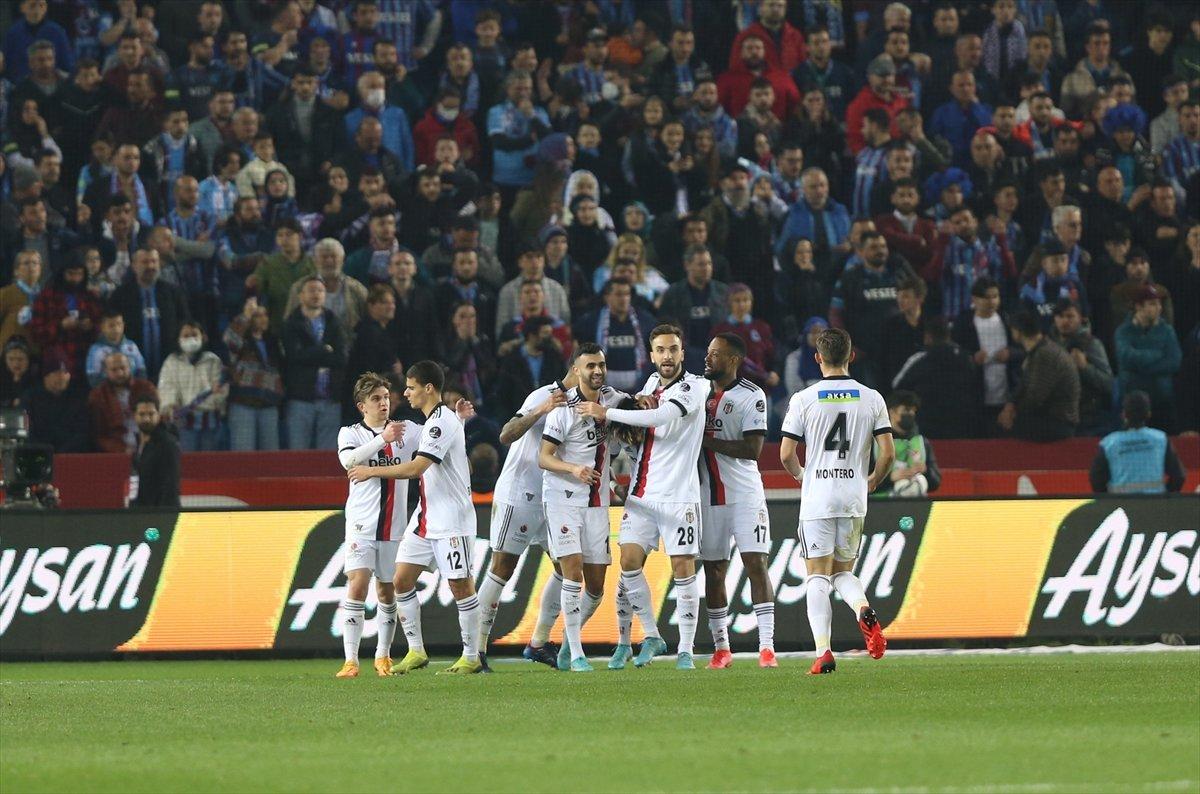 Trabzonspor ile Beşiktaş berabere kaldı