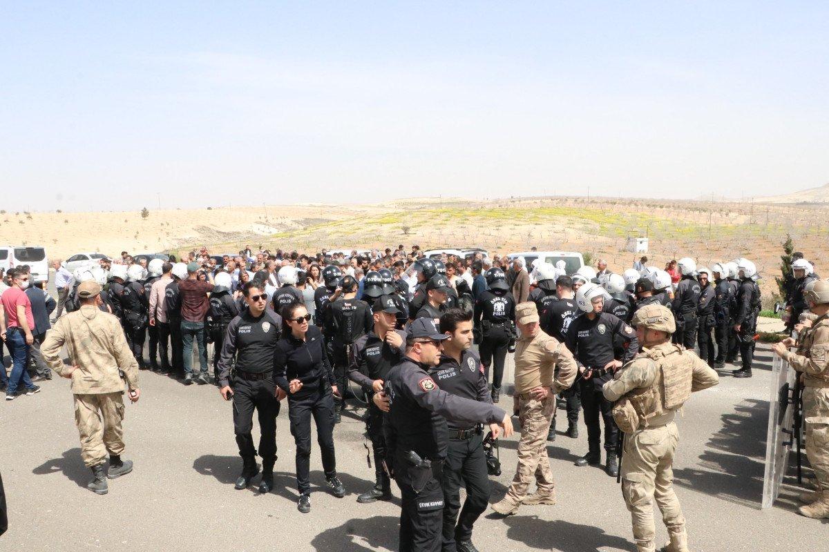 Şanlıurfa'da, terörist Abdullah Öcalan'ın doğum günü gerginliği