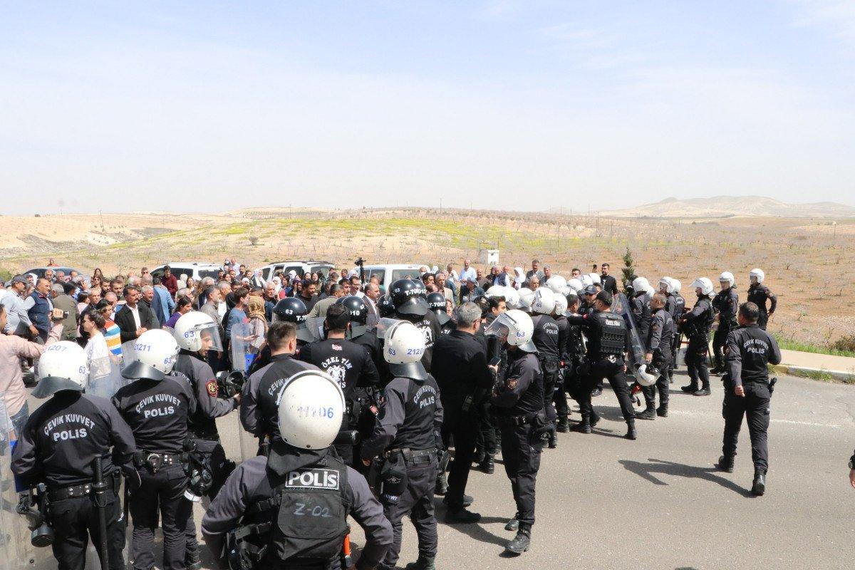 Şanlıurfa'da, terörist Abdullah Öcalan'ın doğum günü gerginliği