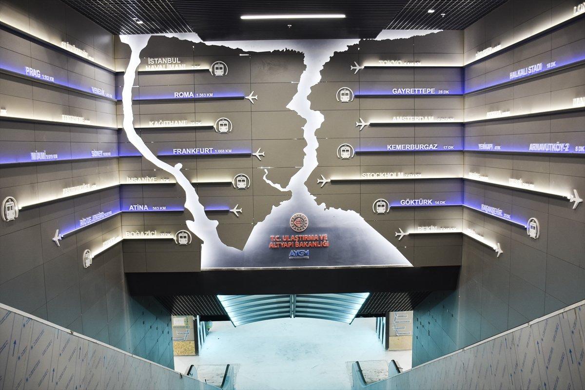 Gayrettepe-İstanbul Havalimanı metro hattında yüzde 98 ilerleme kaydedildi