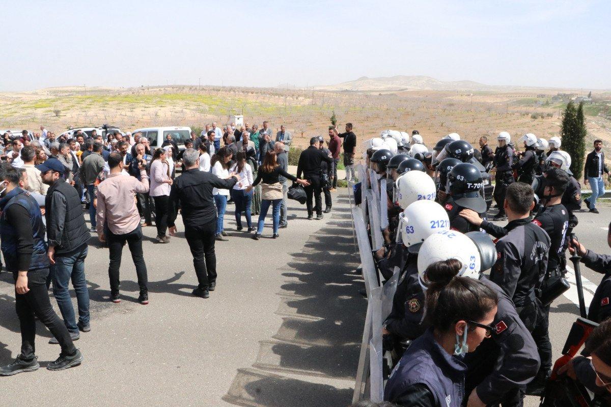 Şanlıurfa'da, terörist Abdullah Öcalan'ın doğum günü gerginliği