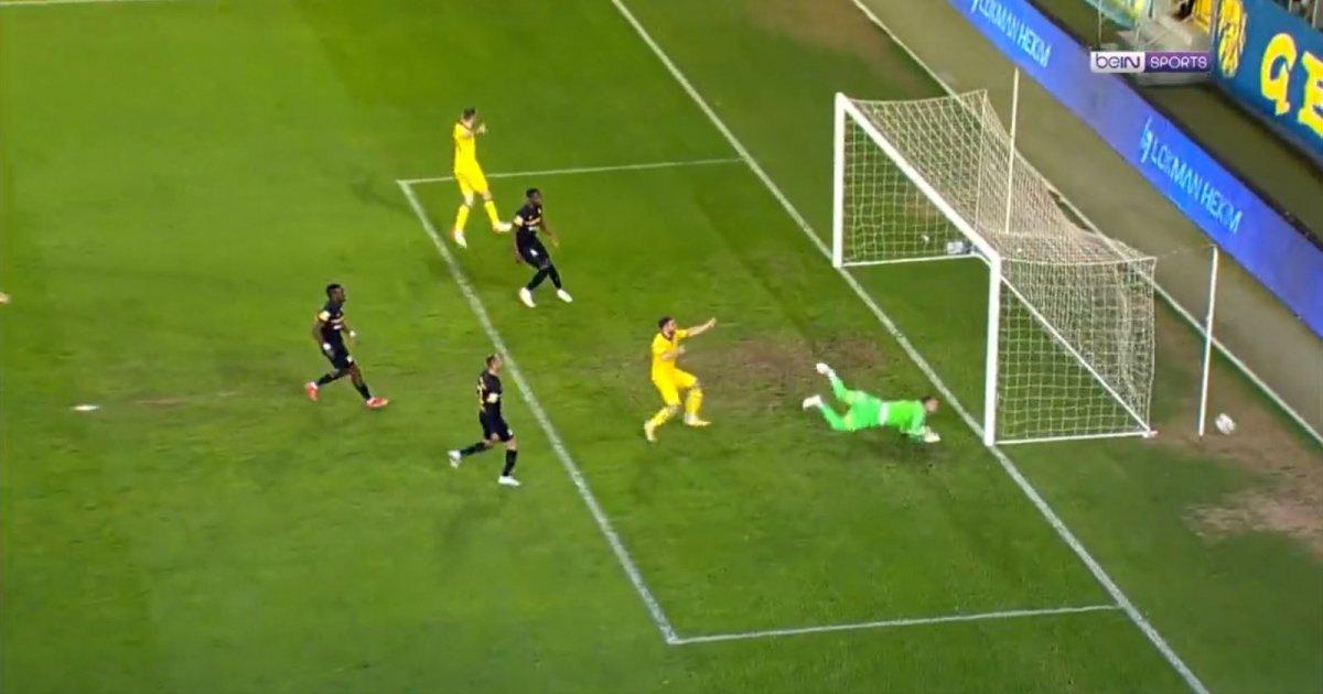 Ankaragücü - Eyüp maçında kale ağı skandalı