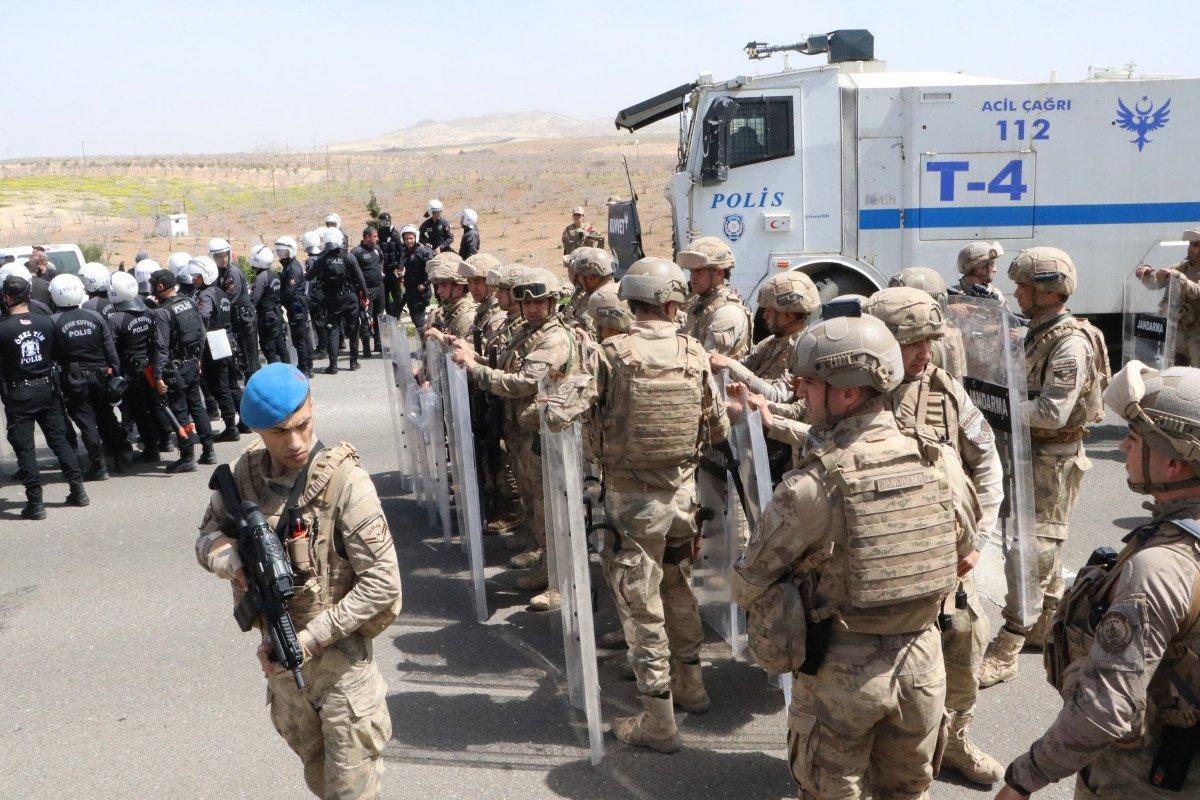 Şanlıurfa'da, terörist Abdullah Öcalan'ın doğum günü gerginliği