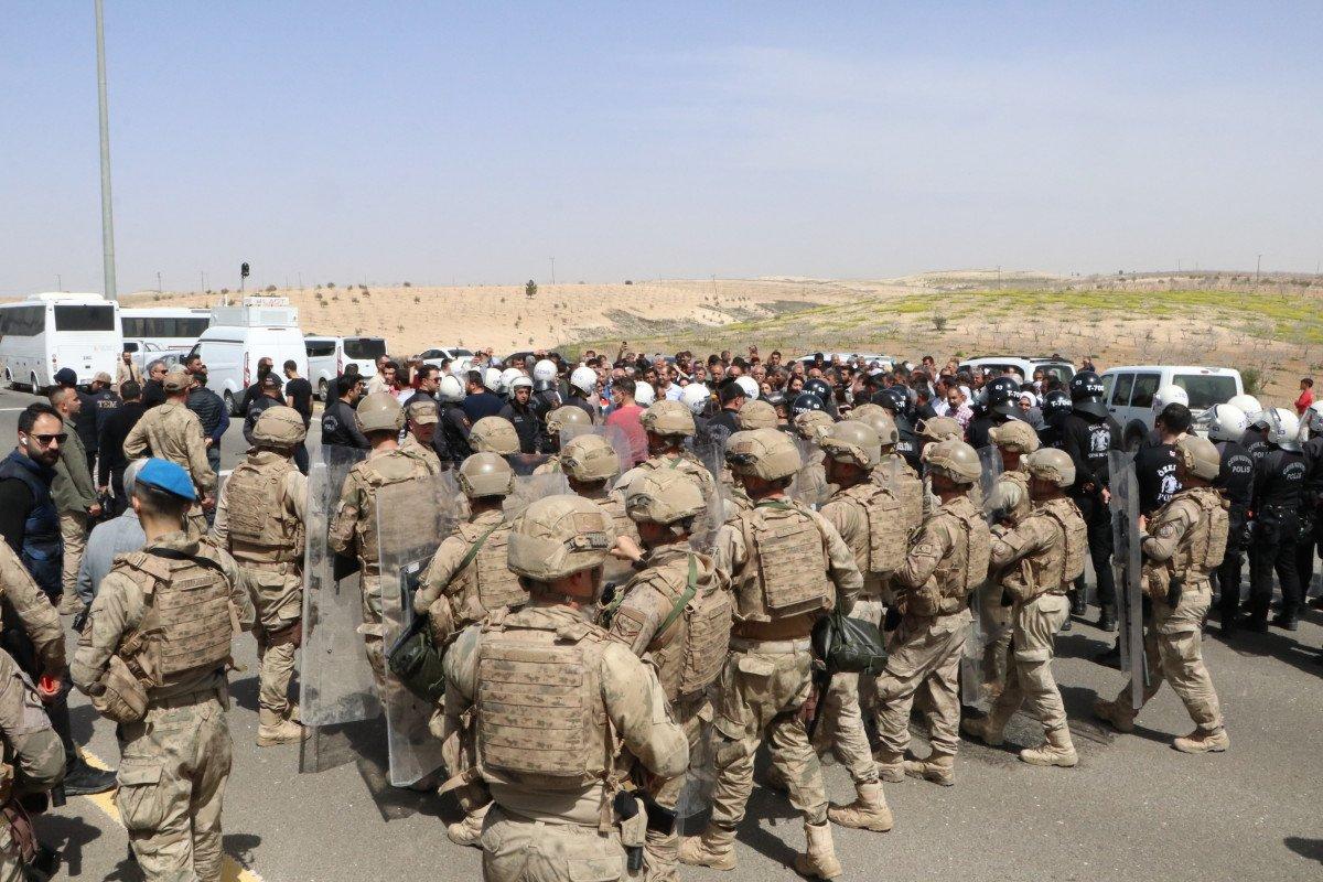 Şanlıurfa'da, terörist Abdullah Öcalan'ın doğum günü gerginliği