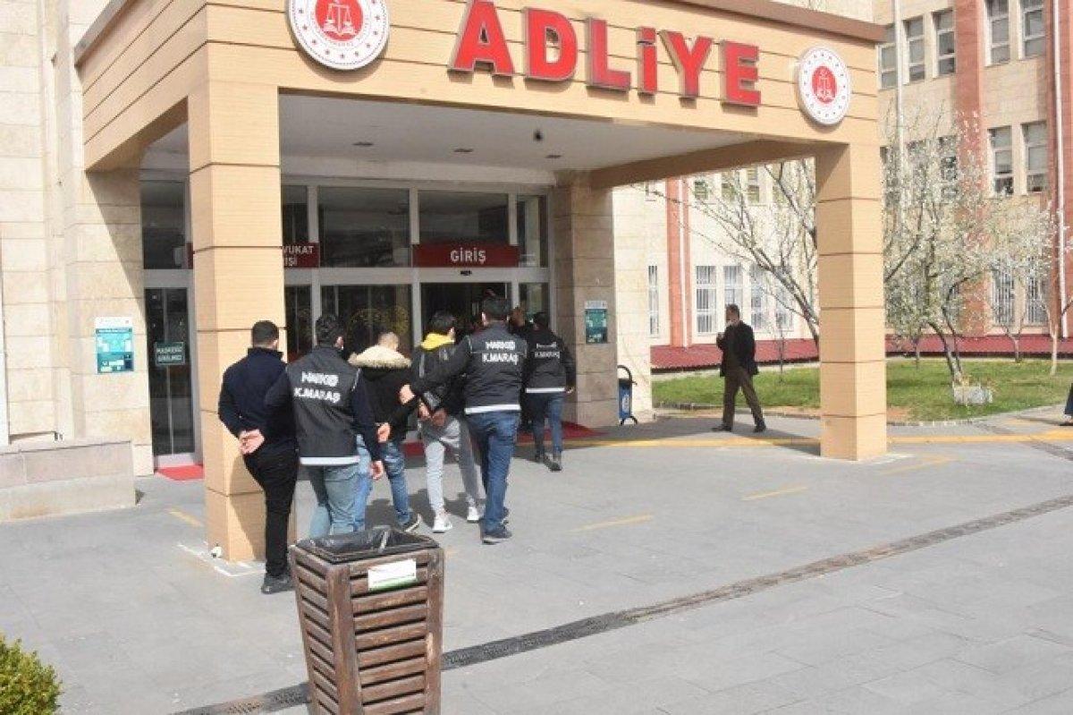 Kahramanmaraş’ta uyuşturucu ticareti yapan şahıslar yakalandı