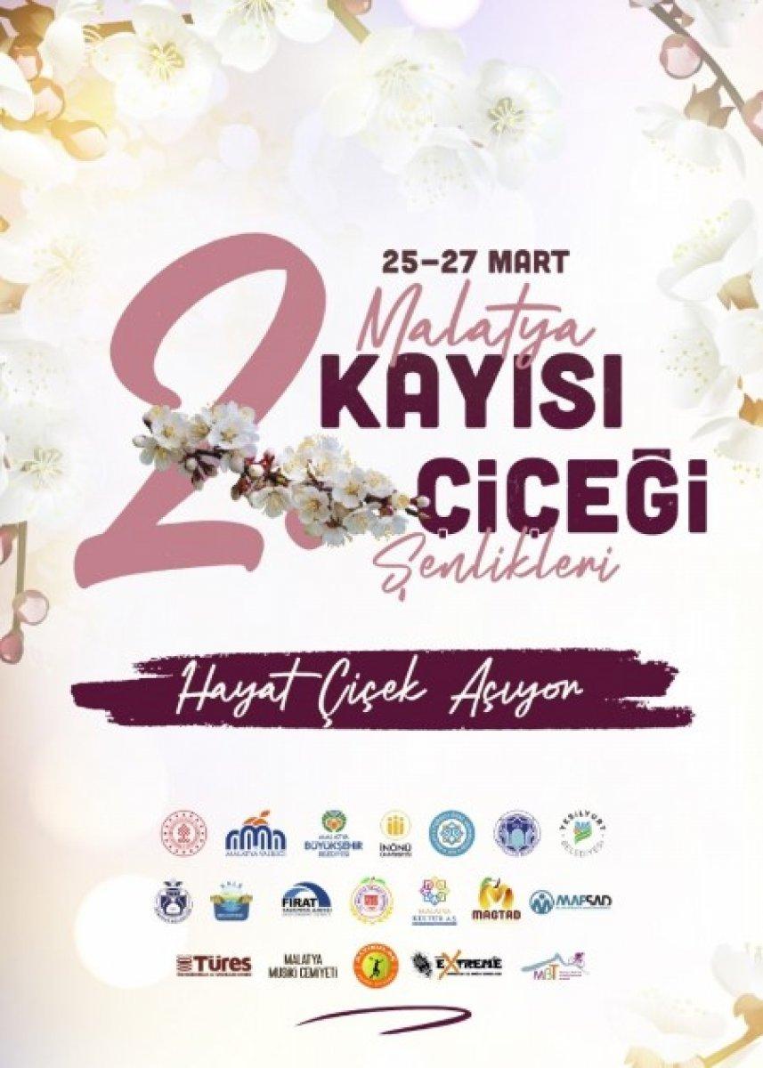 Malatya'da kayısı ağaçları çiçek açtı