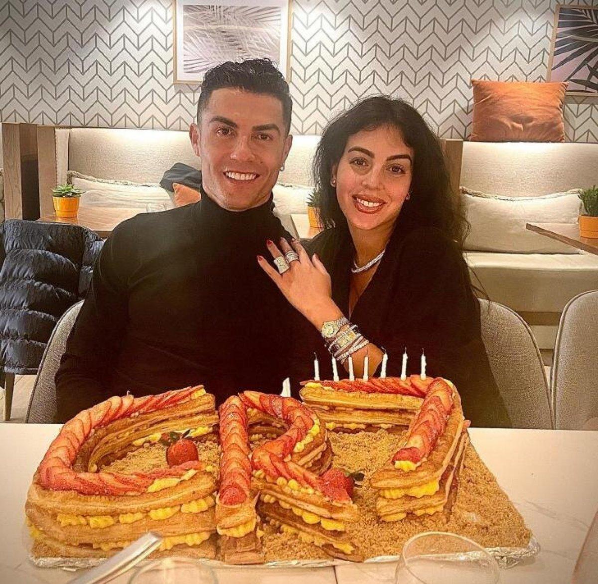 Ronaldo'dan Georgina Rodriguez'e aylık 100 bin euro