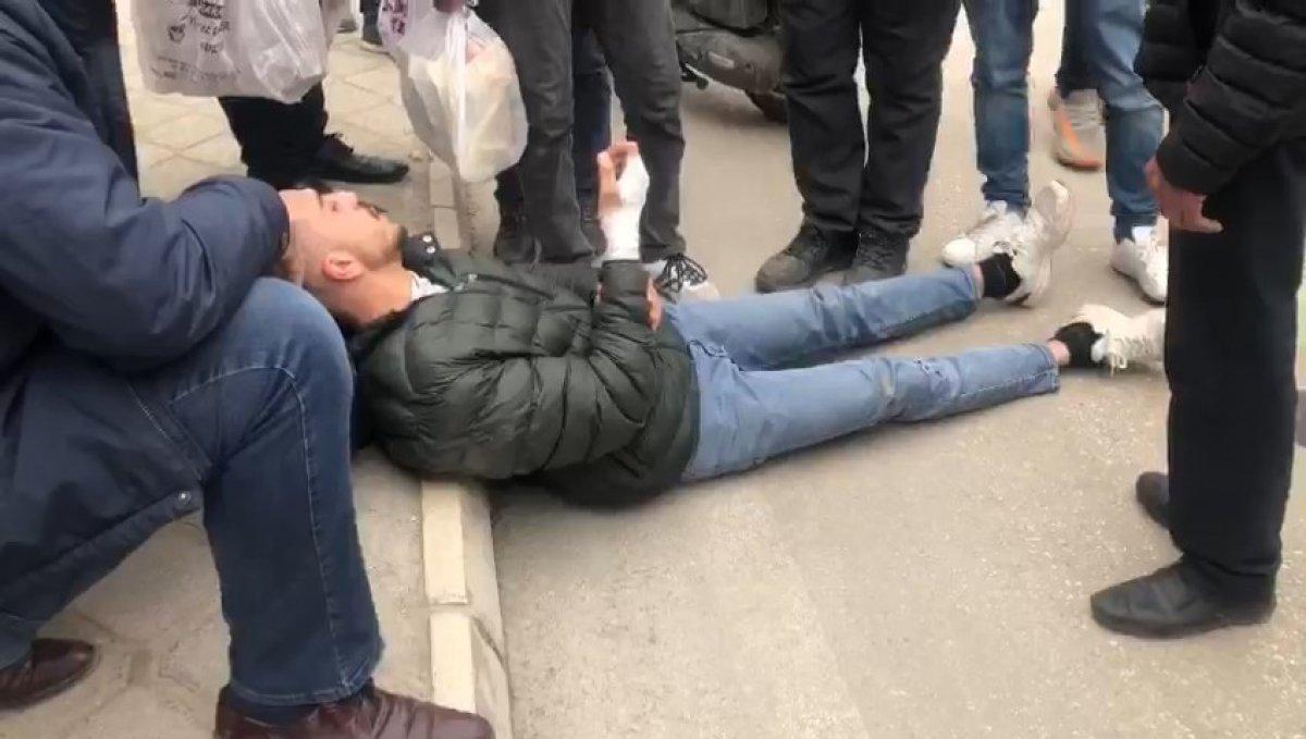 Elazığ’da kaza yapan genç, askerlik sınavına girecektim diye ağladı