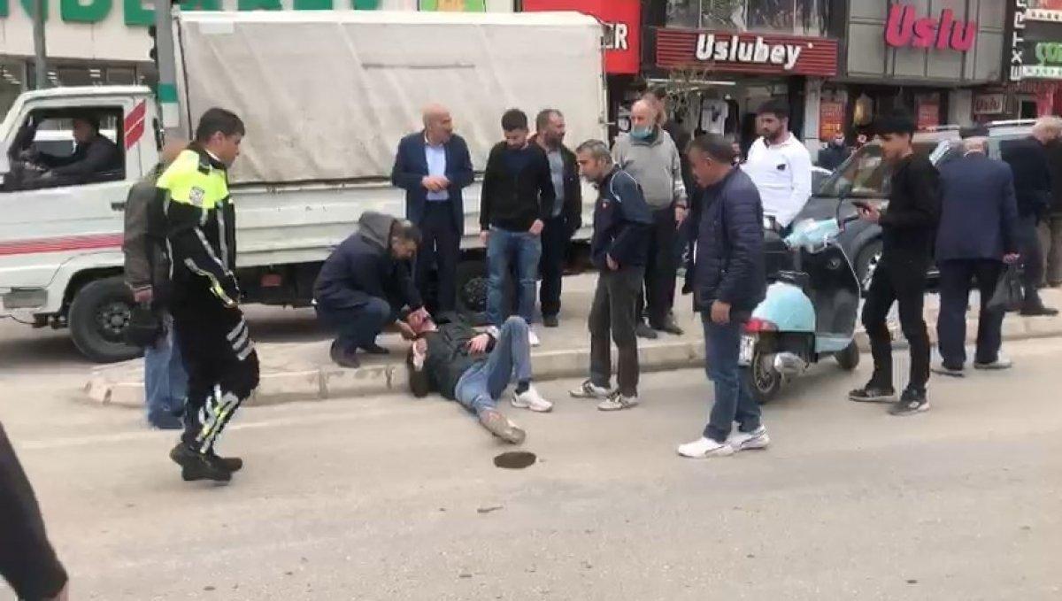 Elazığ’da kaza yapan genç, askerlik sınavına girecektim diye ağladı