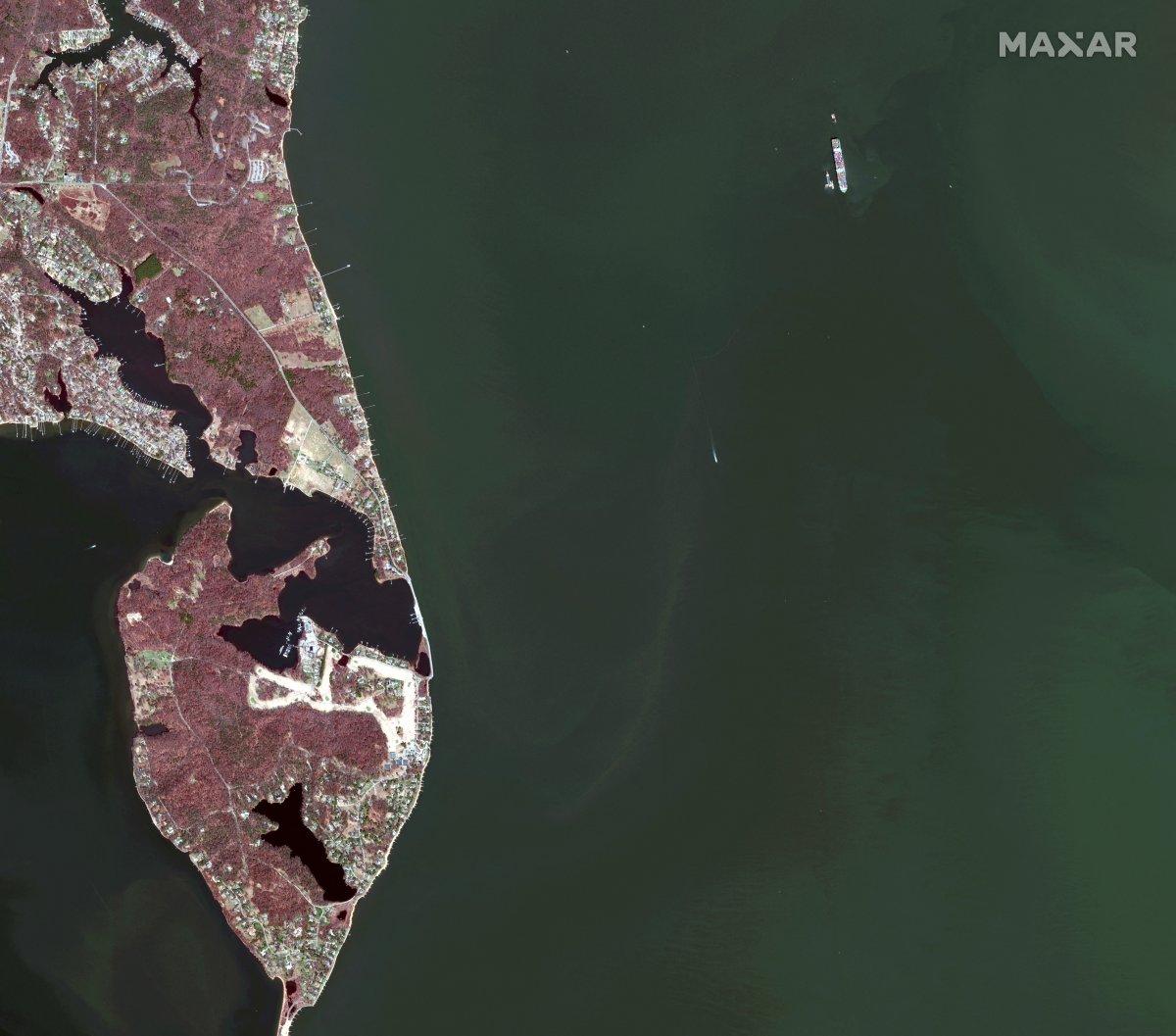 Evergreen'in bir gemisi daha karaya oturdu