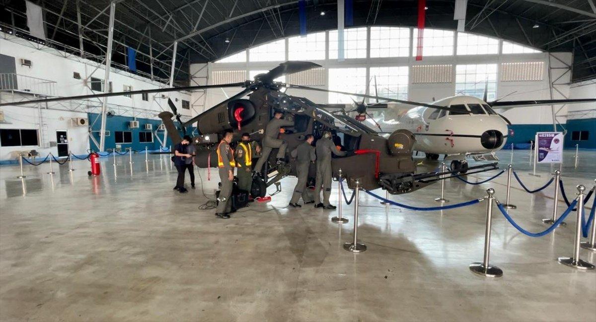 Atak helikopterleri ilk kez yurt dışına teslim edildi
