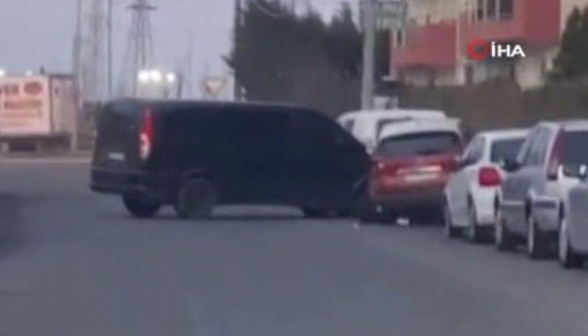 Tekirdağ’a alkollü sürücü 4 araca çarptı