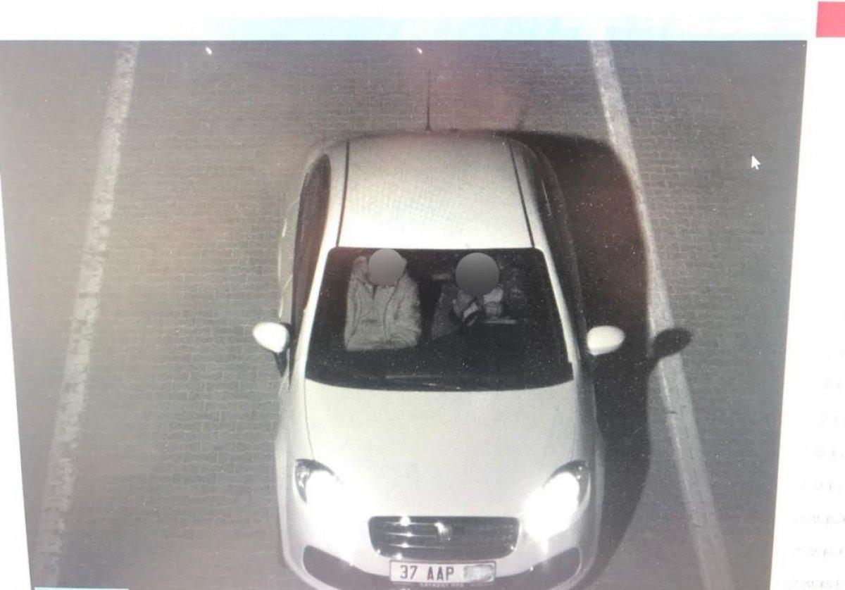 Fiyatı pahalı bulup sahte plaka ile akaryakıt çaldılar