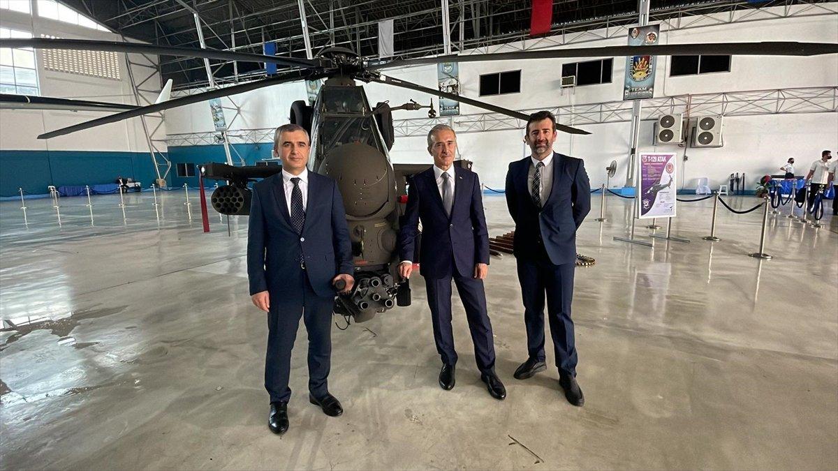 Atak helikopterleri ilk kez yurt dışına teslim edildi