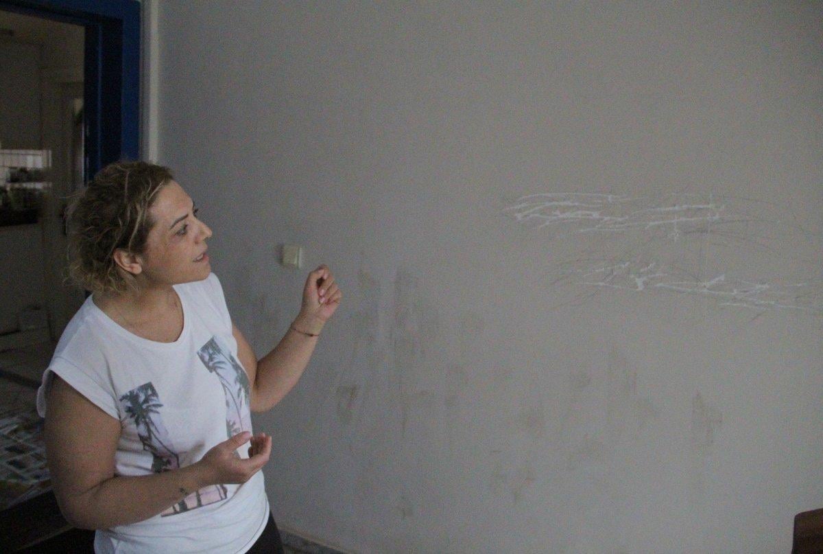 Antalya’da kadın komşunun eziyeti