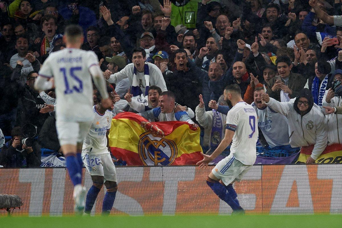 Real Madrid UEFA Şampiyonlar Ligi çeyrek finalinde Chelsea'yi devirdi