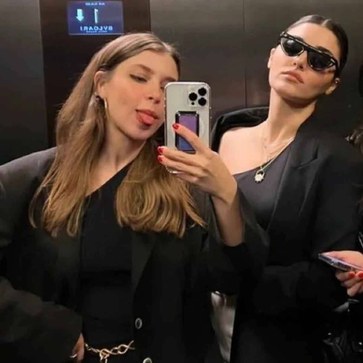Hande Erçel'den Milano pozları