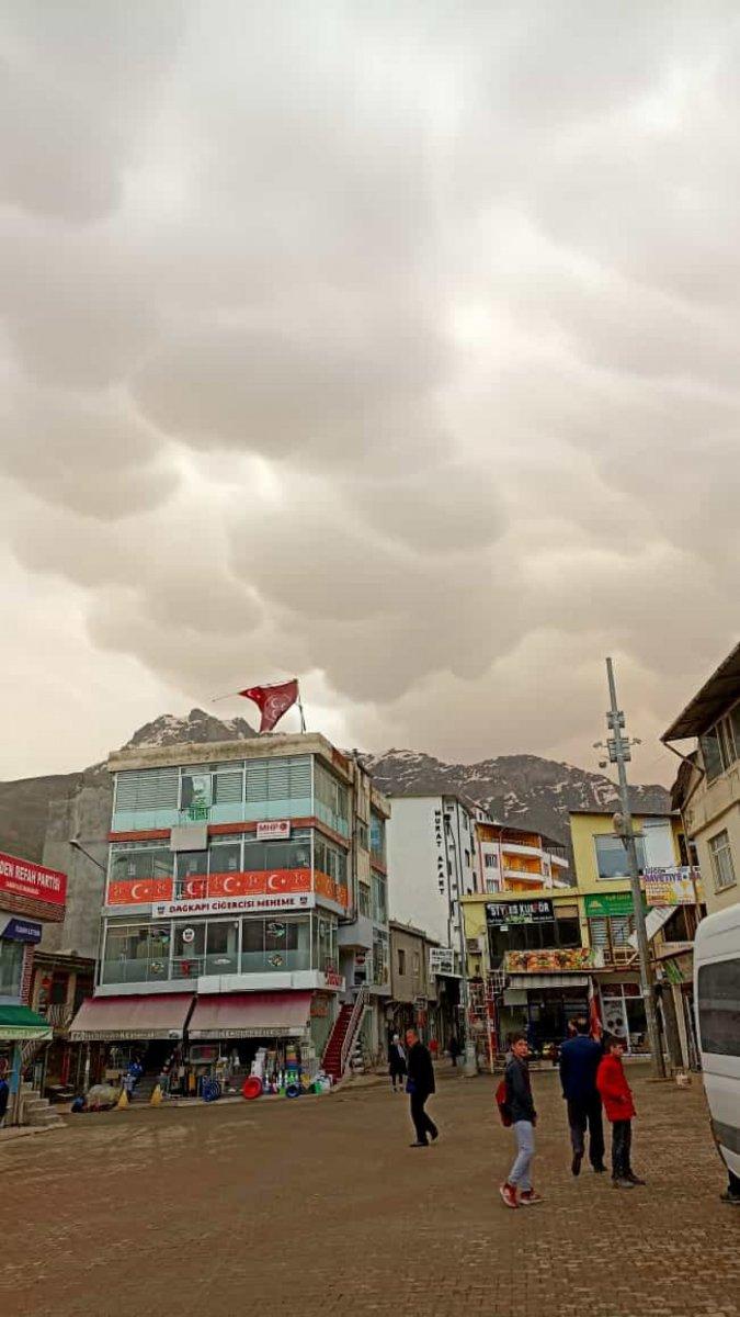 Toz taşınımı Güneydoğu'da etkisini gösterdi